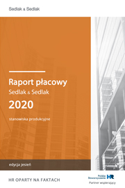 Raport płacowy Sedlak & Sedlak 2020 - jesień - stanowiska produkcyjne