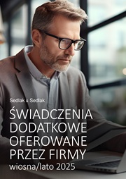 Świadczenia dodatkowe oferowane przez firmy - wiosna/lato 2025