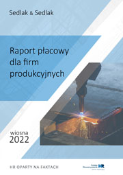 Raport płacowy dla firm produkcyjnych - wiosna 2022