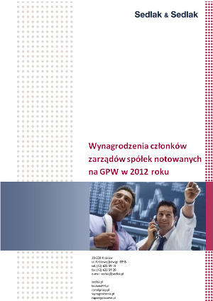 Wynagrodzenia członków zarządów spółek notowanych na GPW w 2012 roku