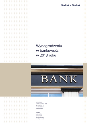 Wynagrodzenia w bankowości w 2013 roku