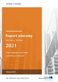 Raport płacowy Sedlak & Sedlak 2021 - jesień - stanowiska produkcyjne