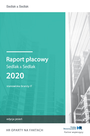 Raport płacowy Sedlak & Sedlak 2020 - jesień - stanowiska branży IT
