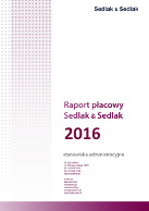 Raport płacowy Sedlak & Sedlak 2016 
– stanowiska administracyjne