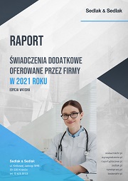 Świadczenia dodatkowe oferowane przez firmy w 2021 roku - wiosna