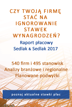 Raport Płacowy Sedlak & Sedlak 2017