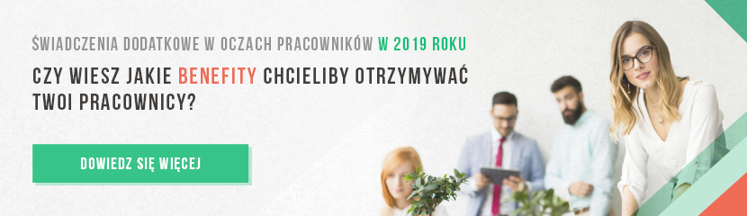 Świadczenia dodatkowe w oczach pracowników w 2019 roku